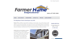 Desktop Screenshot of farmerinspections.com